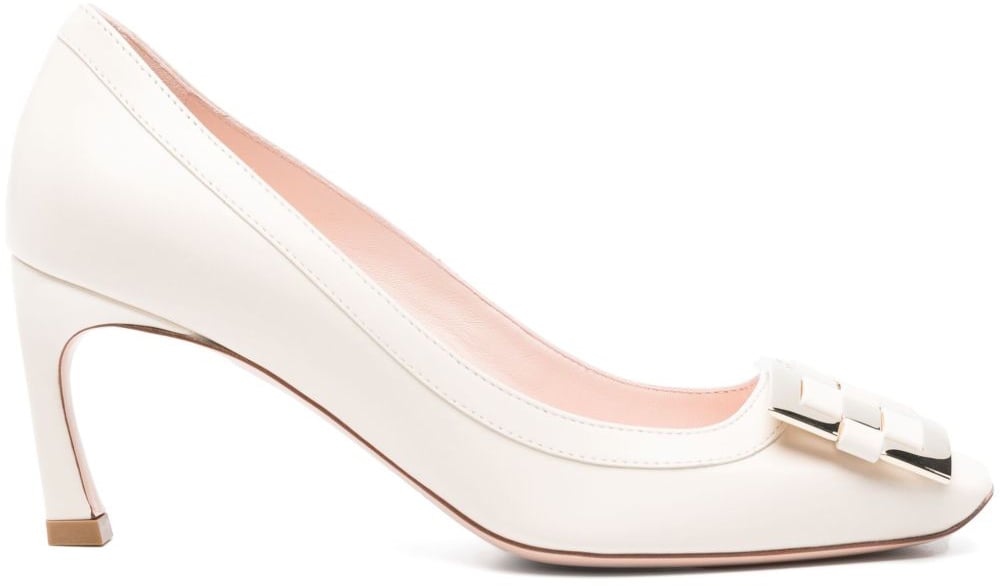 Roger Vivier With Heel White Wit