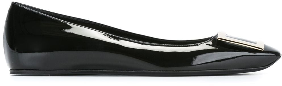 Roger Vivier Flat Shoes Black Zwart