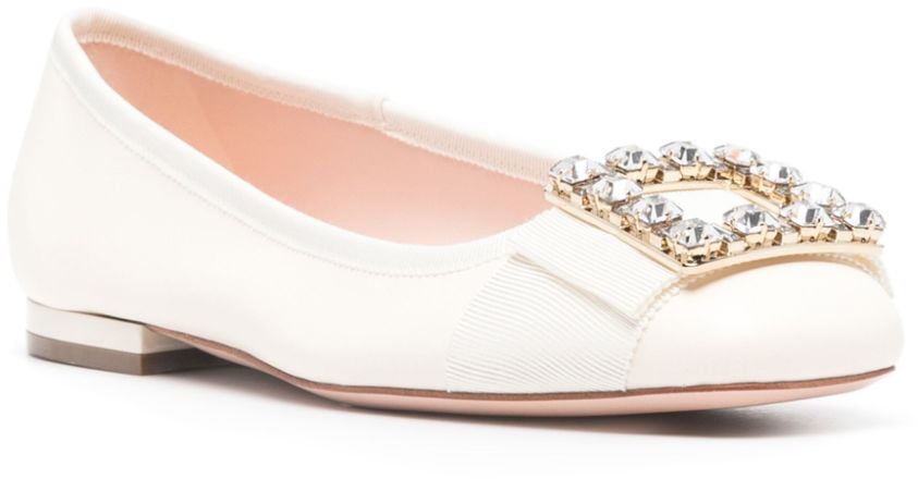 Roger Vivier Flat Shoes Powder Roze