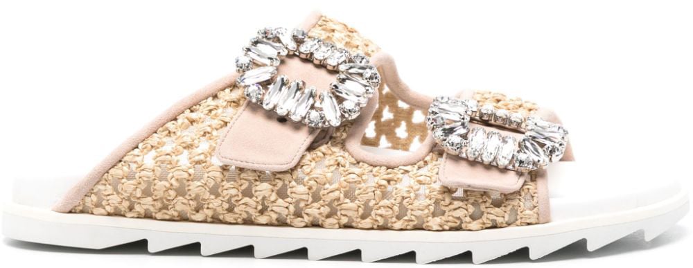 Roger Vivier Sandals Beige Beige