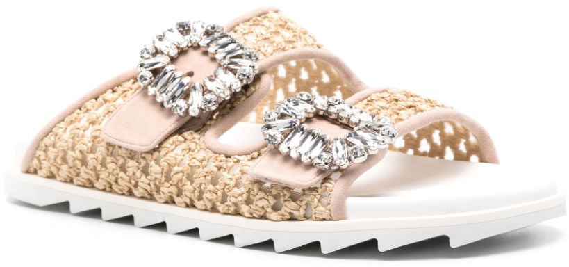 Roger Vivier Sandals Beige Beige