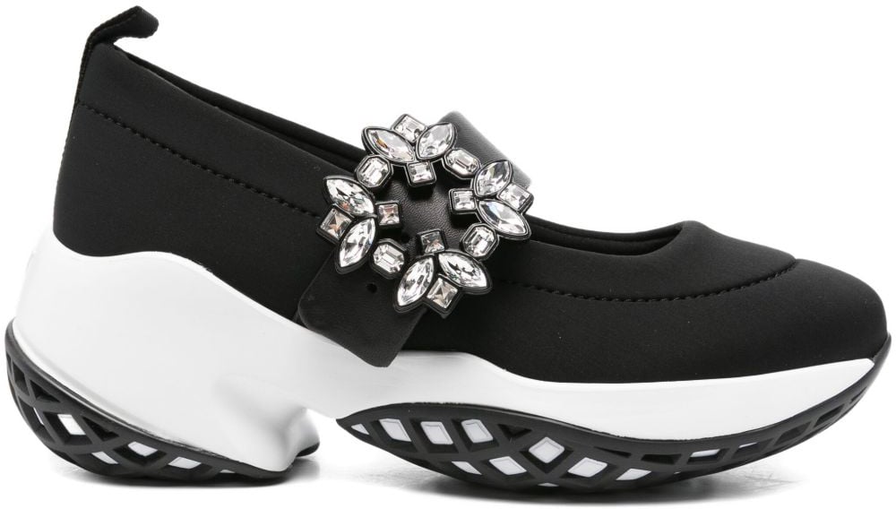 Roger Vivier Flat Shoes Black Zwart