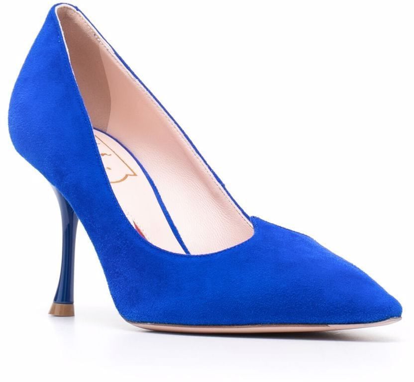 Roger Vivier With Heel Blue Blauw
