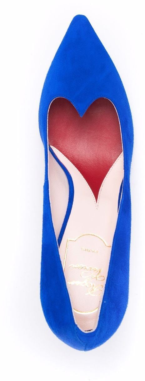 Roger Vivier With Heel Blue Blauw