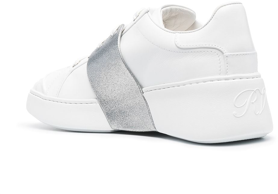 Roger Vivier Sneakers Silver Zilver