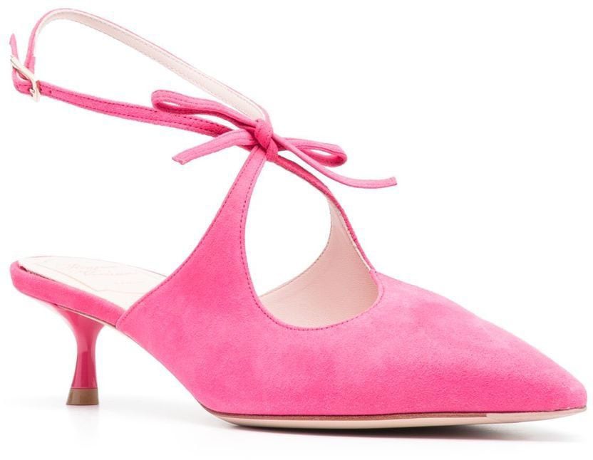 Roger Vivier With Heel Fuchsia Roze