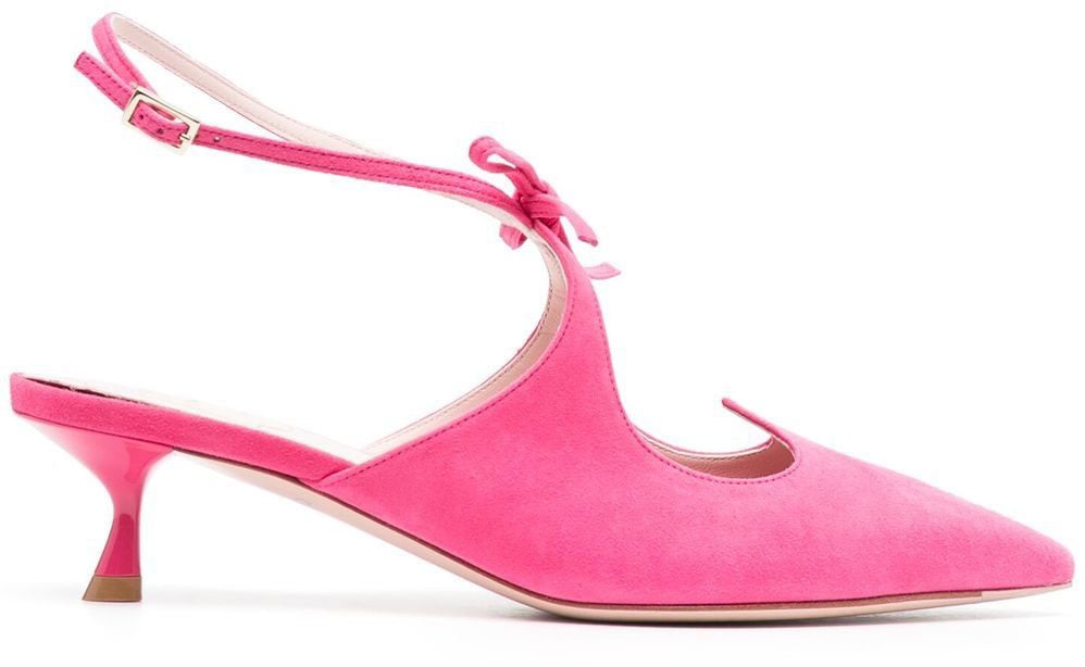 Roger Vivier With Heel Fuchsia Roze