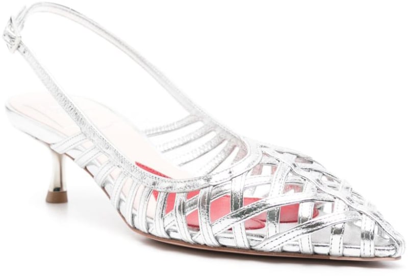 Roger Vivier With Heel Silver Zilver