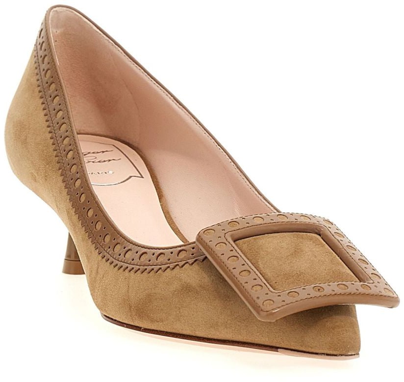 Roger Vivier With Heel Beige Beige