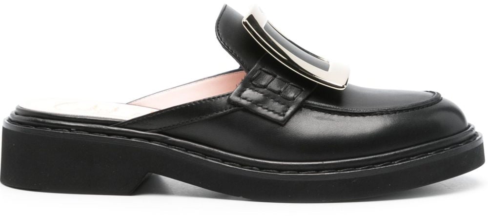 Roger Vivier Flat Shoes Black Zwart