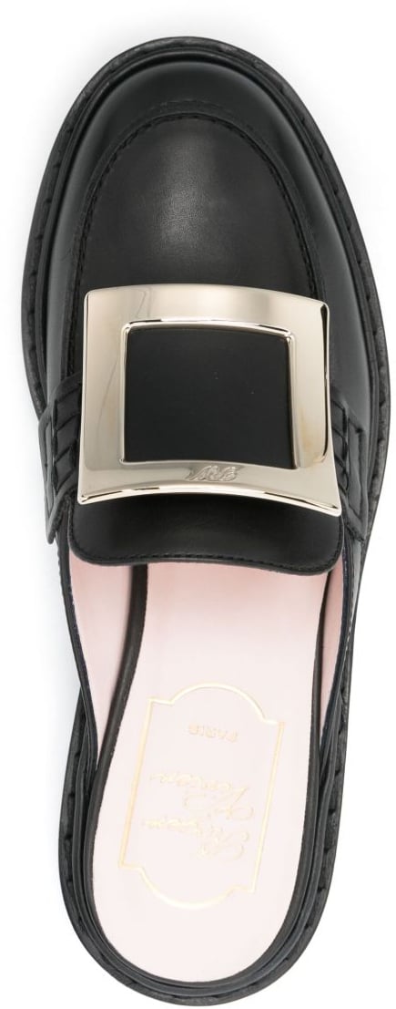 Roger Vivier Flat Shoes Black Zwart