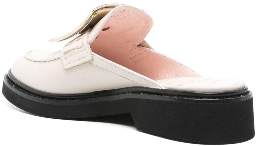 Roger Vivier Flat Shoes White Wit