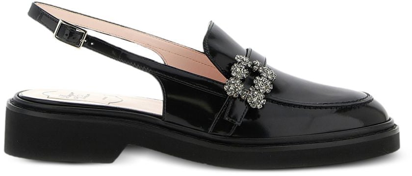 Roger Vivier Flat Shoes Black Zwart