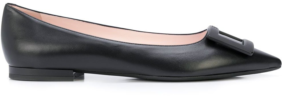Roger Vivier Flat Shoes Black Zwart