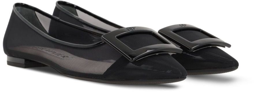 Roger Vivier Flat Shoes Black Zwart