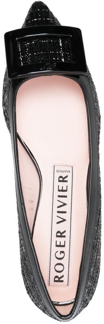 Roger Vivier Flat Shoes Black Zwart