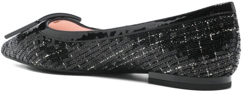 Roger Vivier Flat Shoes Black Zwart