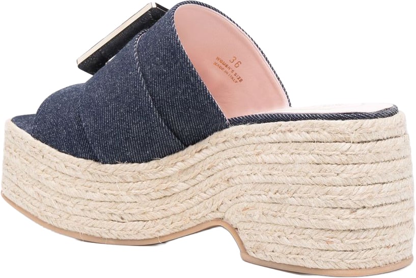 Roger Vivier Sandals Blue Navy