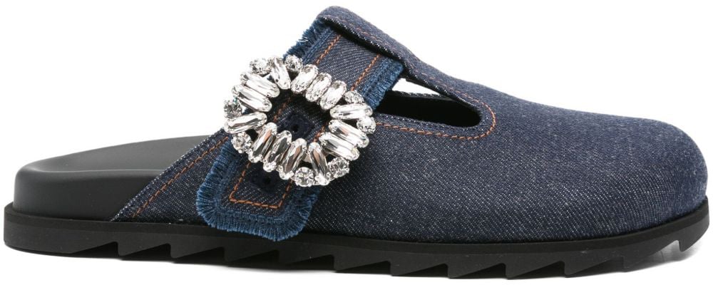 Roger Vivier Sandals Blue Blauw