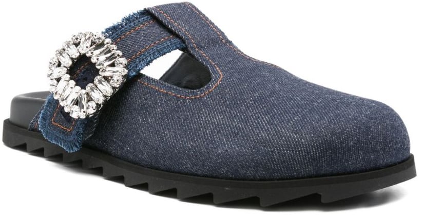 Roger Vivier Sandals Blue Blauw