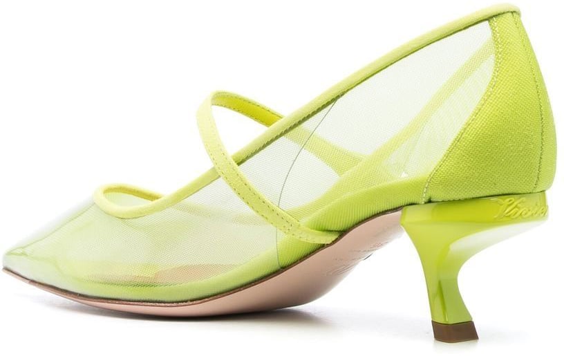 Roger Vivier With Heel Yellow Geel