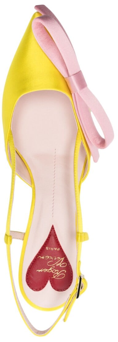 Roger Vivier With Heel Yellow Geel