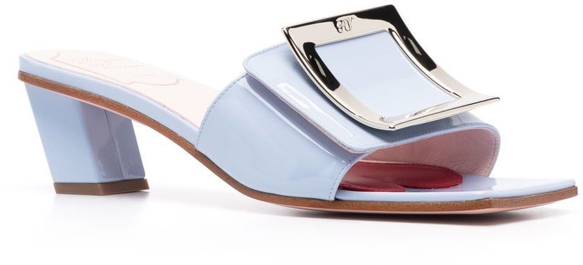 Roger Vivier Sandals Clear Blue Blauw