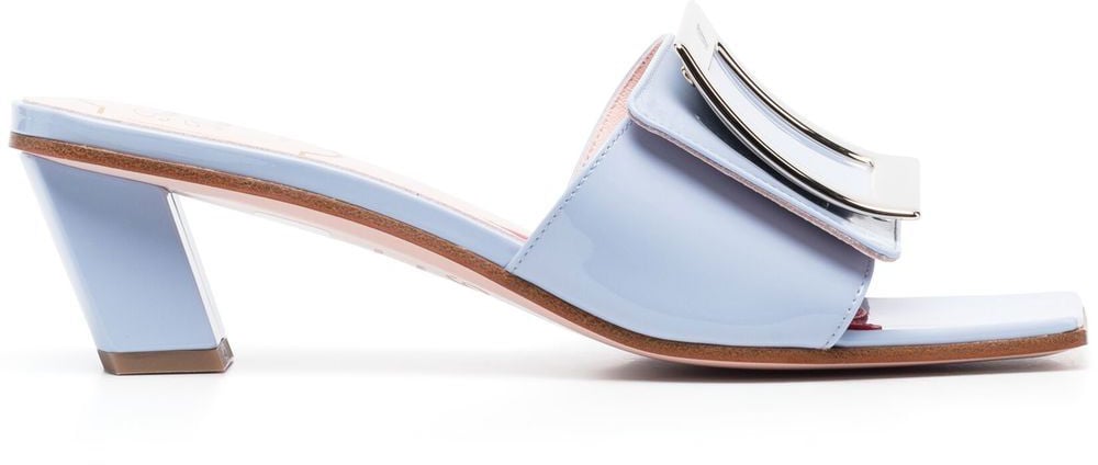Roger Vivier Sandals Clear Blue Blauw