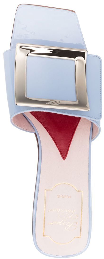 Roger Vivier Sandals Clear Blue Blauw