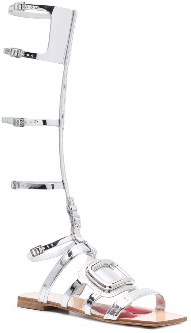 Roger Vivier Sandals Silver Zilver