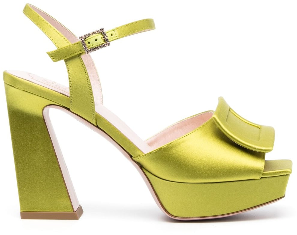 Roger Vivier Sandals Green Groen