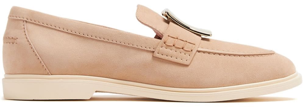 Roger Vivier Flat Shoes Beige Beige