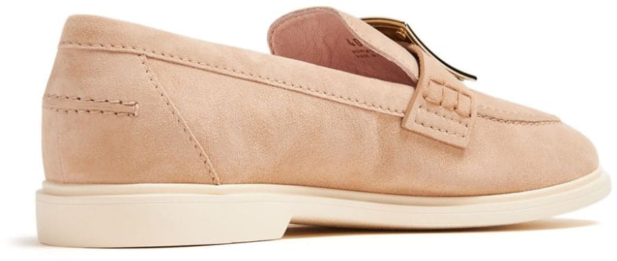 Roger Vivier Flat Shoes Beige Beige