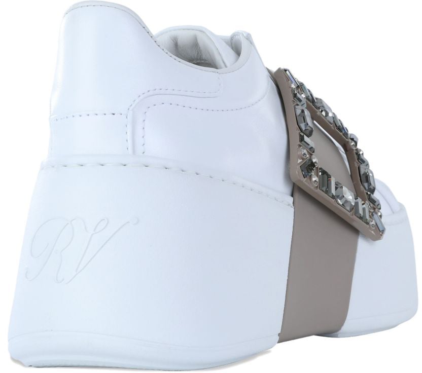 Roger Vivier Sneakers Brown Wit