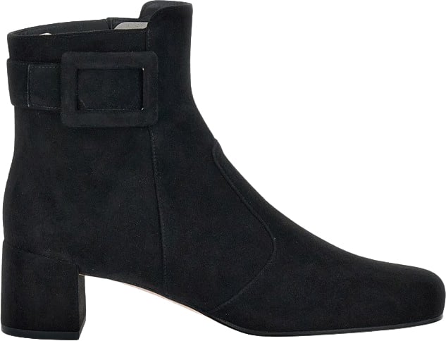 Roger Vivier Ankle-Length Boots With Pointed Toe Zwart