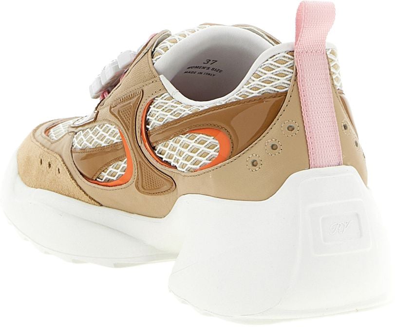 Roger Vivier Sneakers Oro Rosa Roze