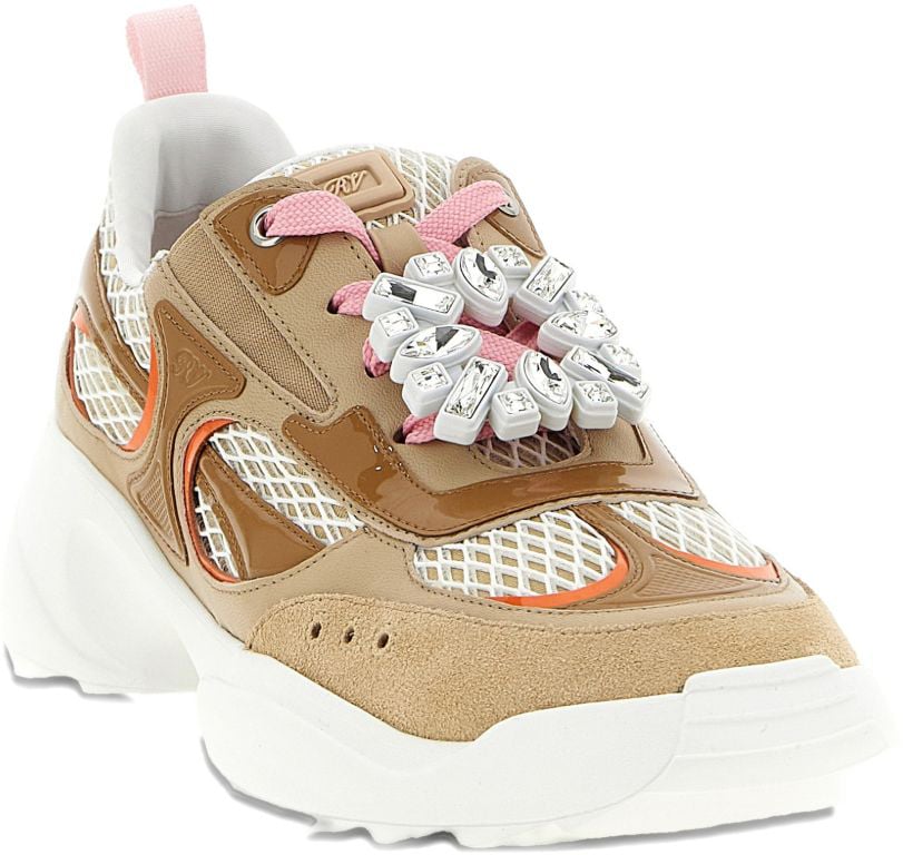 Roger Vivier Sneakers Oro Rosa Roze