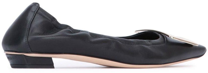 Roger Vivier Flat Shoes Black Zwart