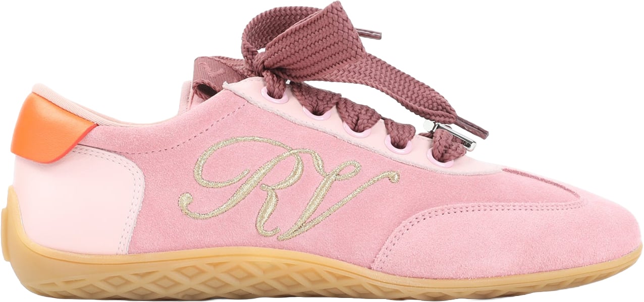 Roger Vivier Pink Low Top Sneakers Divers