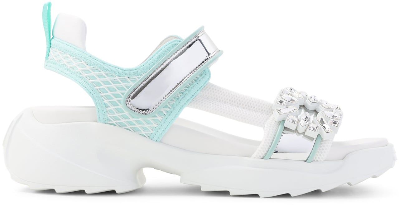 Roger Vivier Viv On The Run Sandals Divers