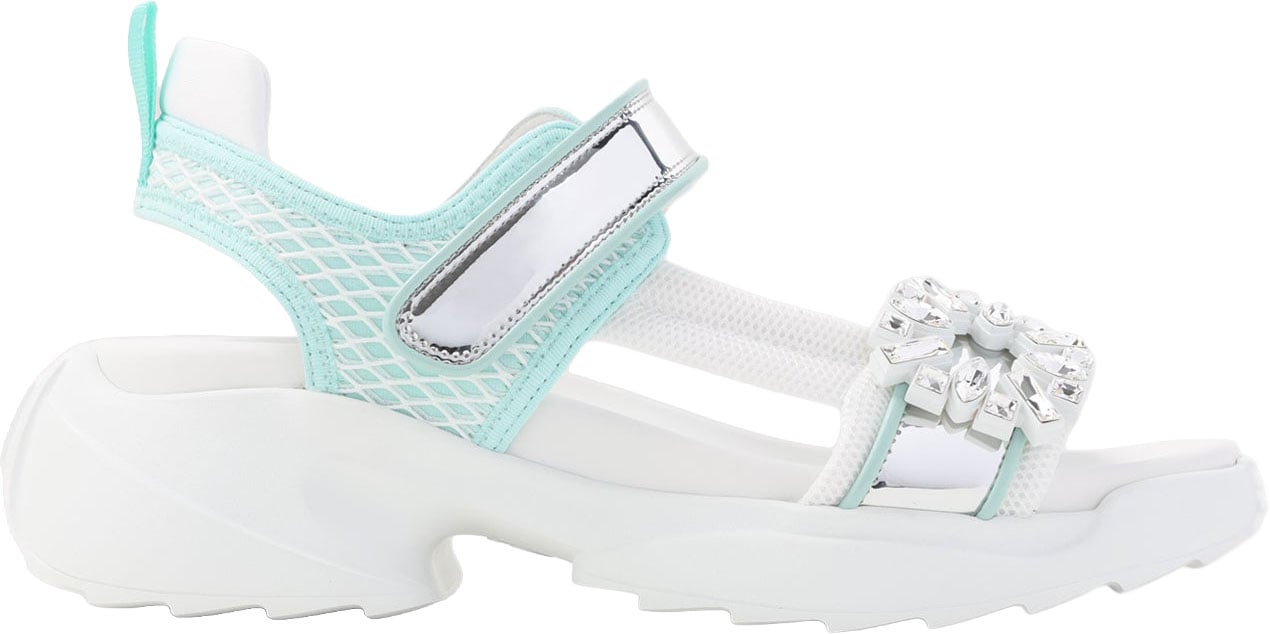 Roger Vivier Viv On The Run Sandals Divers
