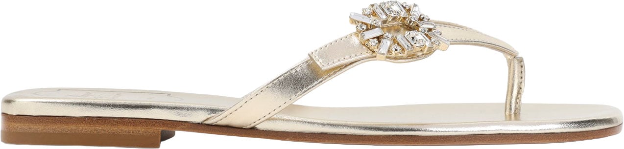 Roger Vivier Strass B Flip Flops Divers