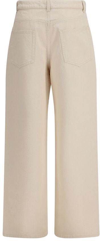 Rohe Beige Cotton Casual Pants Beige
