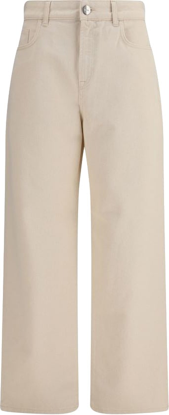 Rohe Beige Cotton Casual Pants Beige