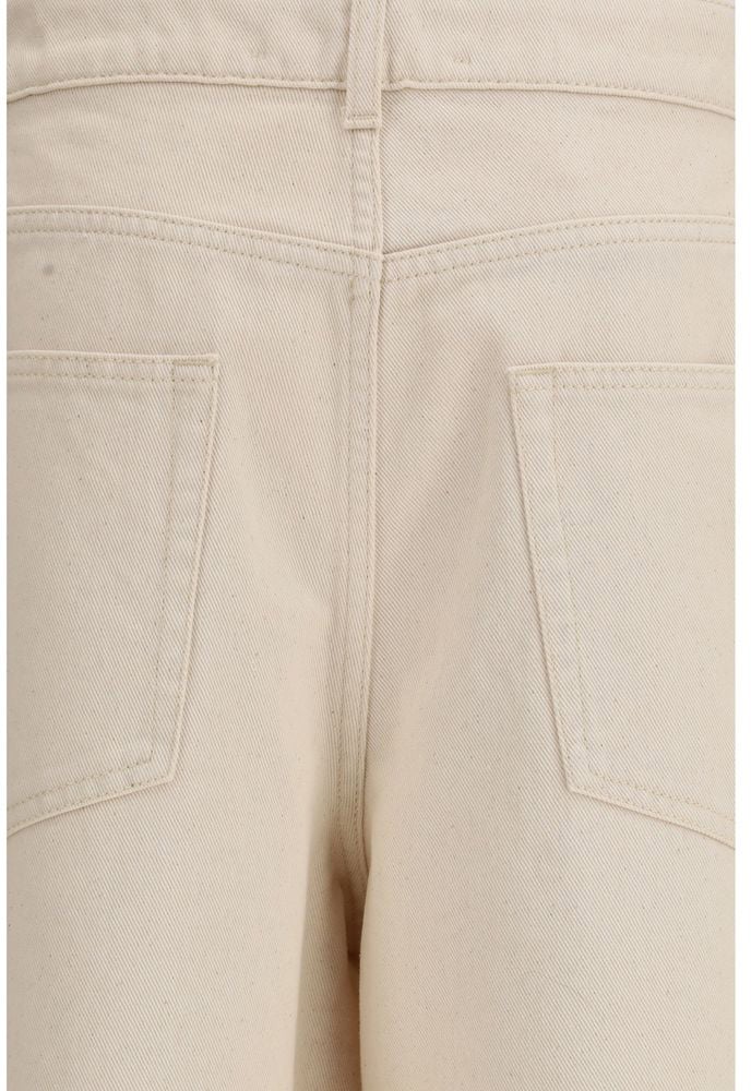 Rohe Beige Cotton Casual Pants Beige