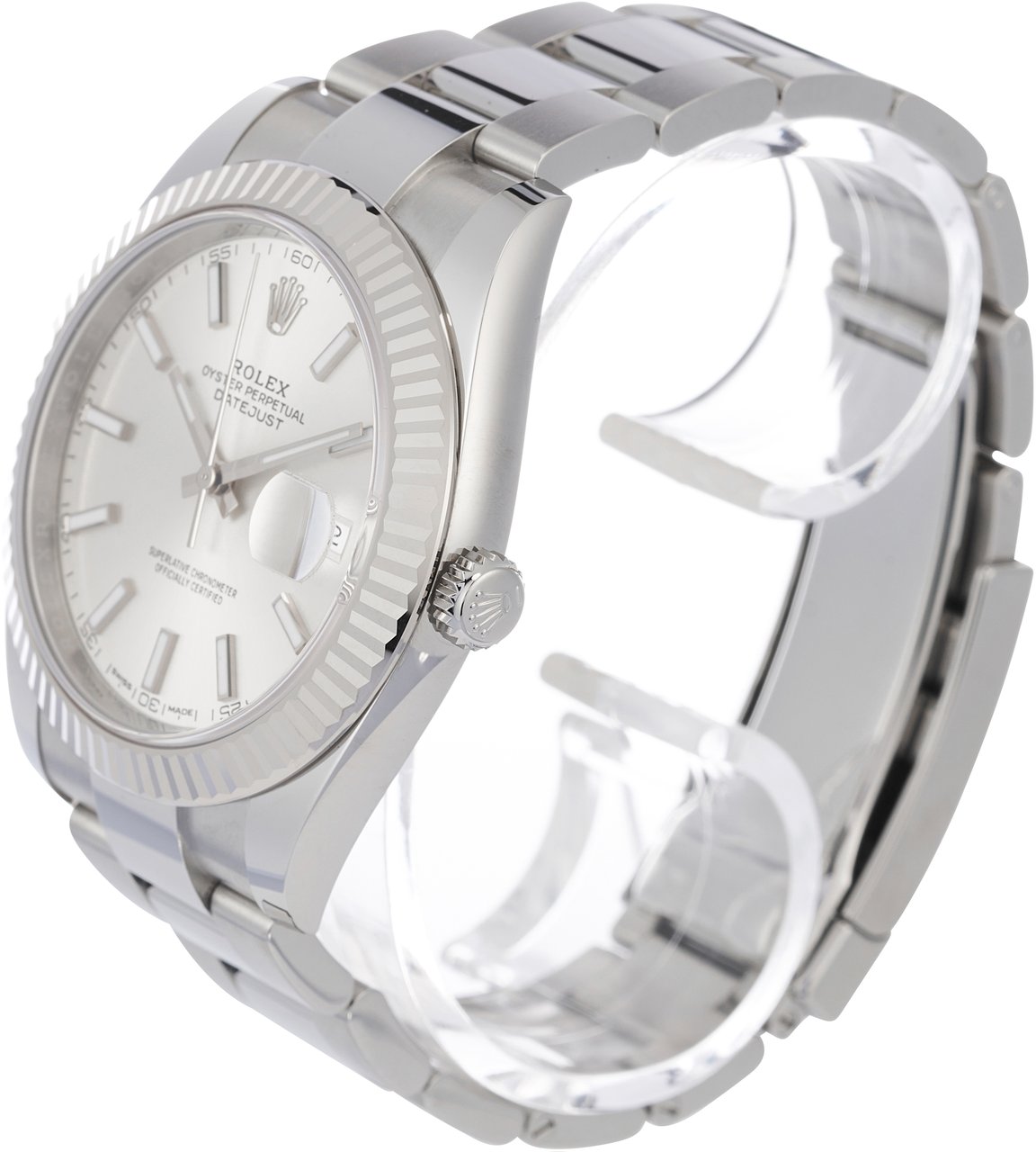 Rolex Datejust Zilver