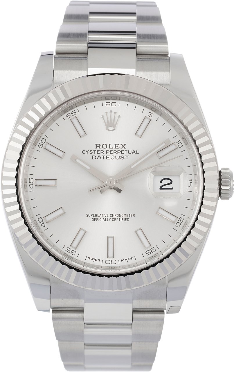 Rolex Datejust Zilver