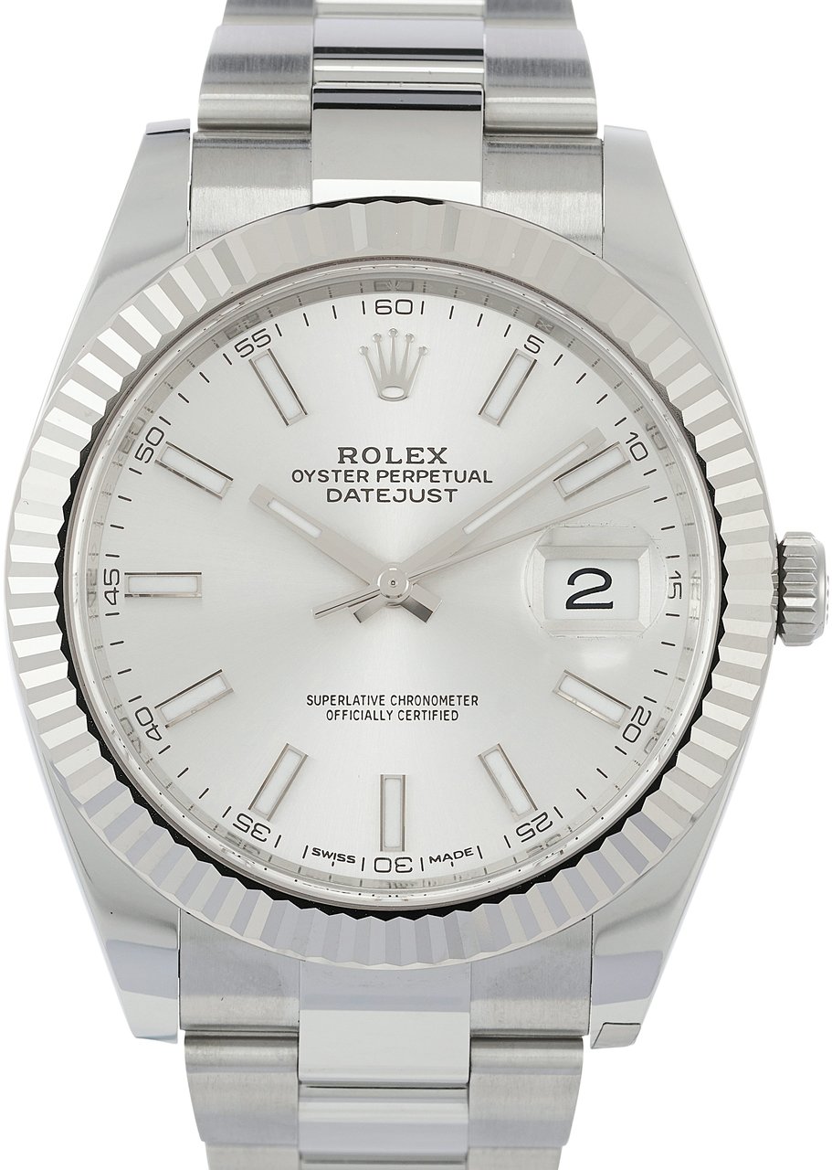 Rolex Datejust Zilver