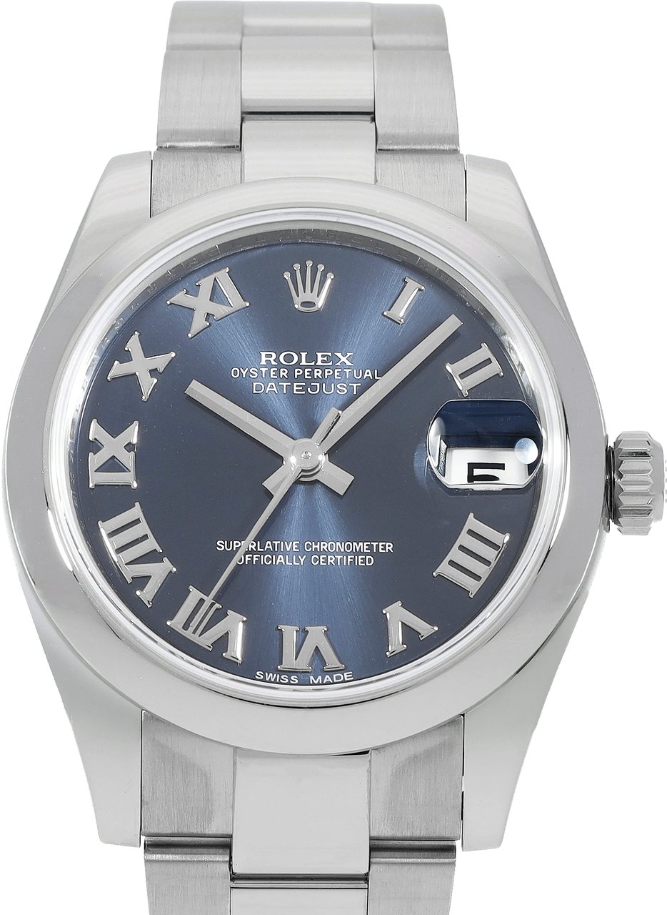 Rolex Datejust Blauw