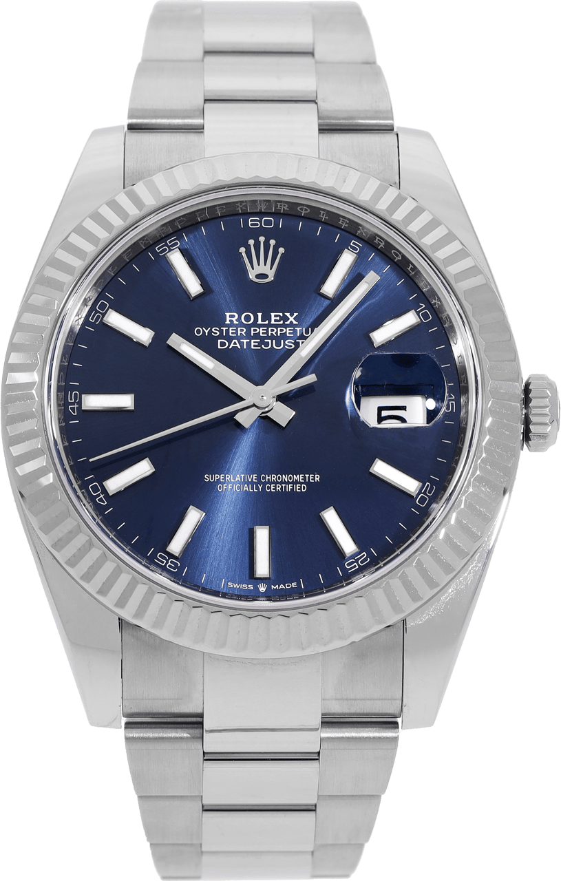 Rolex Datejust Blauw